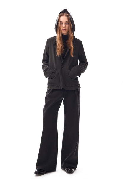CASUAL HOODED JACKET SET