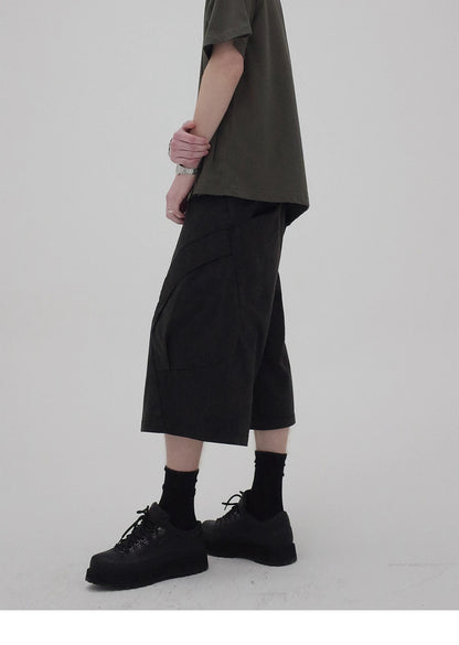 DECONSTRUCTED WORK SHORTS