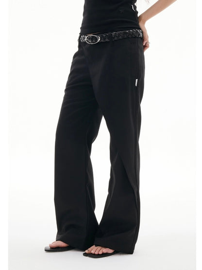LOW FLARE SLACKS