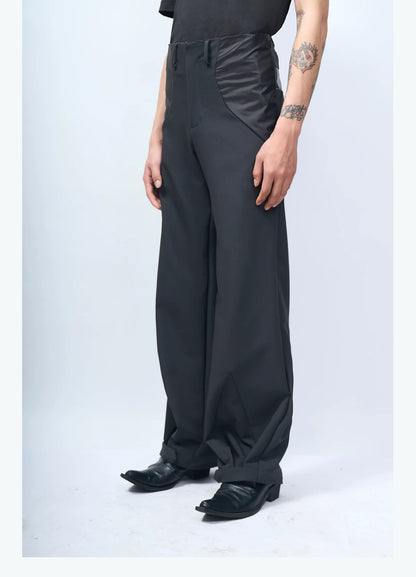 PATCHWORK ADJUSTABLE PANTS