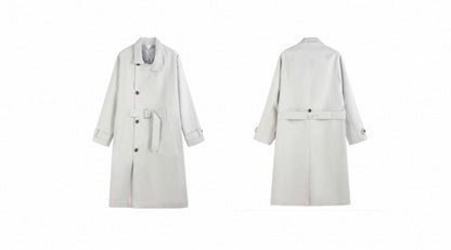 ADJUSTABLE BELT TRENCH COAT