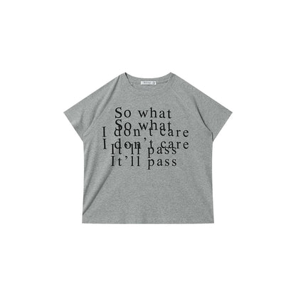 SO WHAT TEE