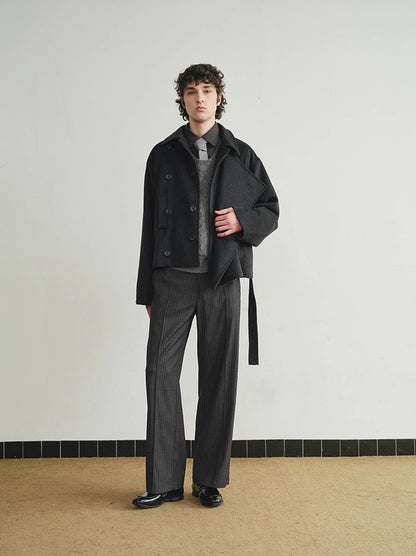 DOUBLE-FACED WOOL JACKET