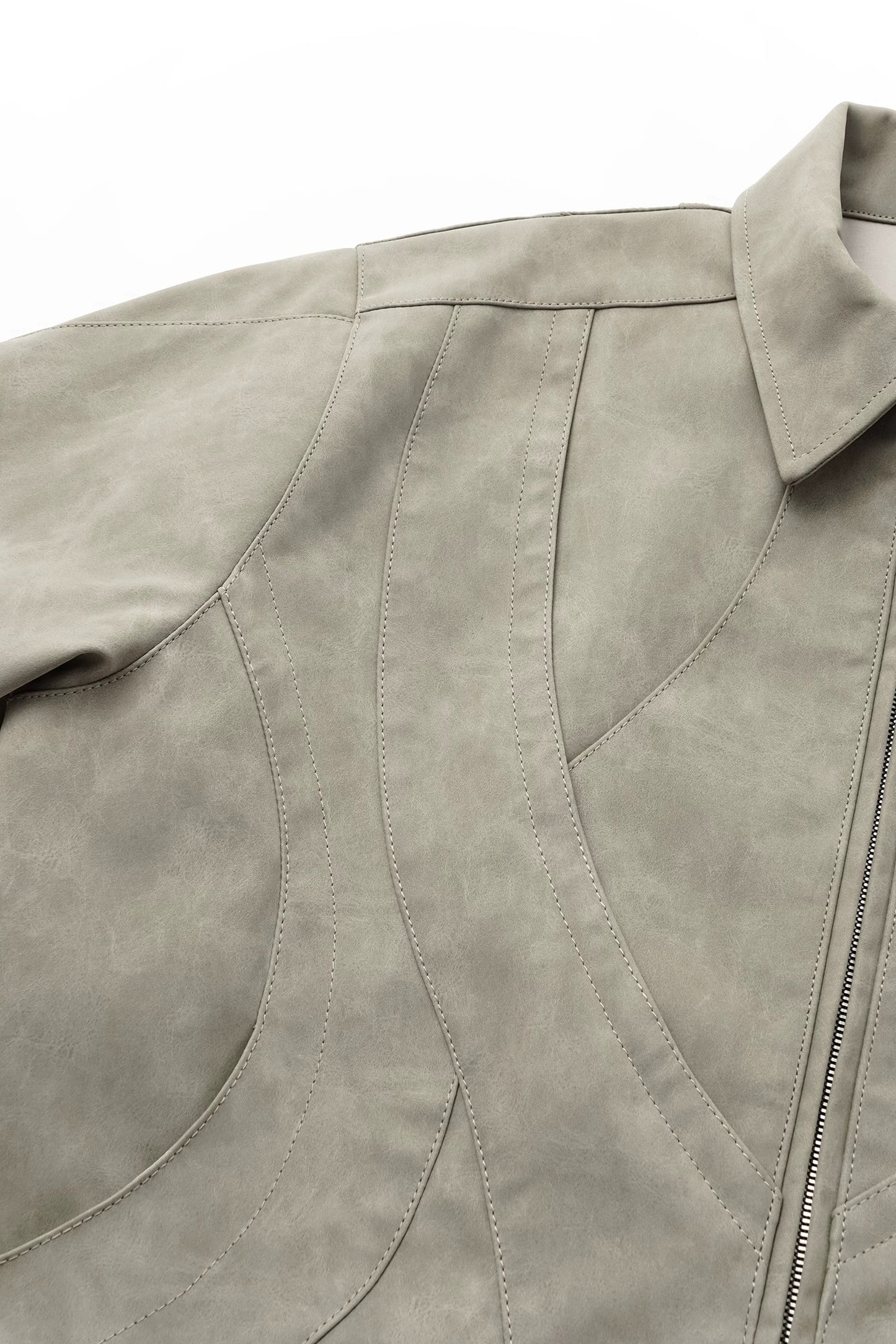 3D MACHETE LEATHER JACKET