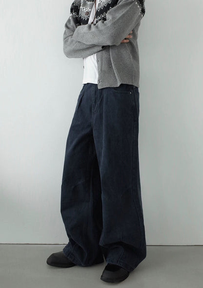 VINTAGE CURVED JEANS