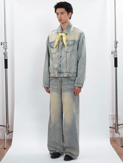 HEAVY WASH DENIM 