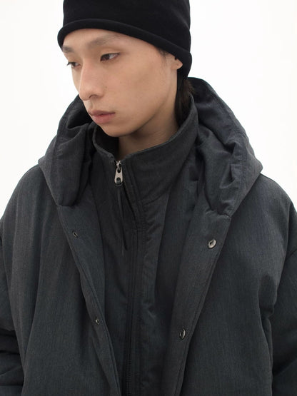 CUT-OUT CUFF DOWN JACKET