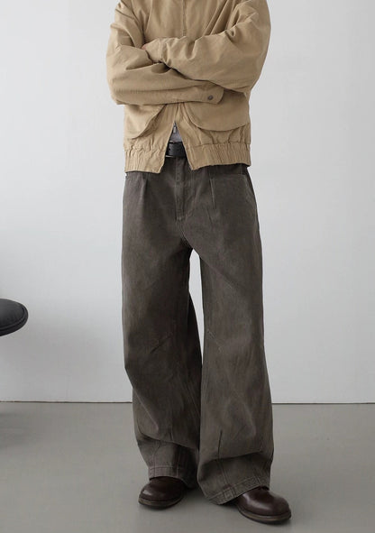 VINTAGE CURVED JEANS