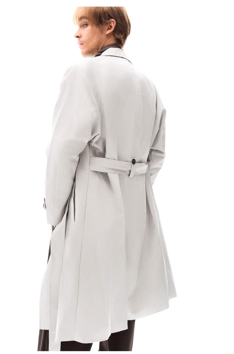 ADJUSTABLE BELT TRENCH COAT