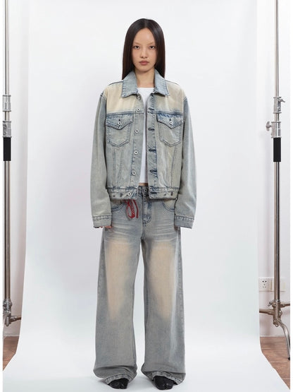VINTAGE WASH DENIM JACKET