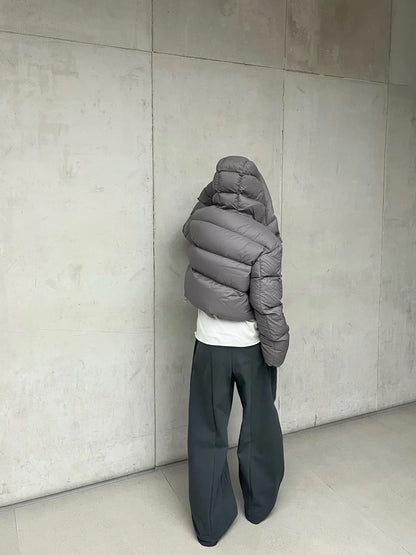 PLEATED BUCKLE TROUSERS