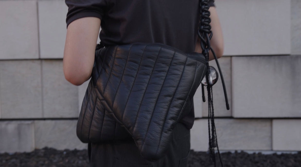 FAUX LEATHER CROSSBODY LAPTOP BAG
