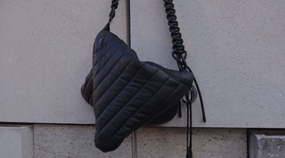 FAUX LEATHER CROSSBODY LAPTOP BAG