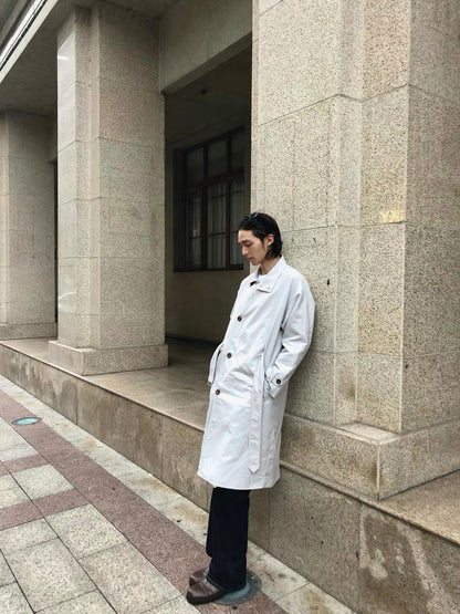 ADJUSTABLE BELT TRENCH COAT
