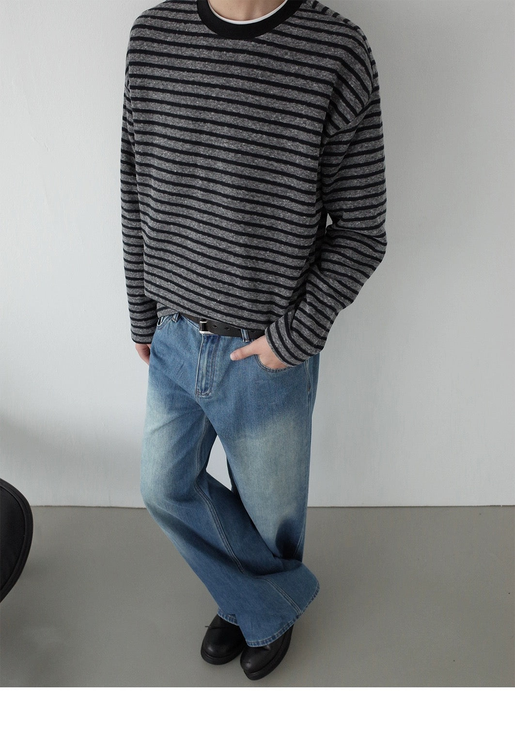 VINTAGE STRIPED RELAXED T-SHIRT