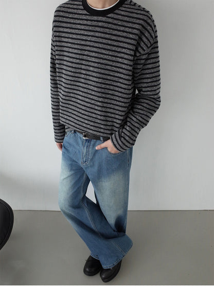 VINTAGE STRIPED RELAXED T-SHIRT