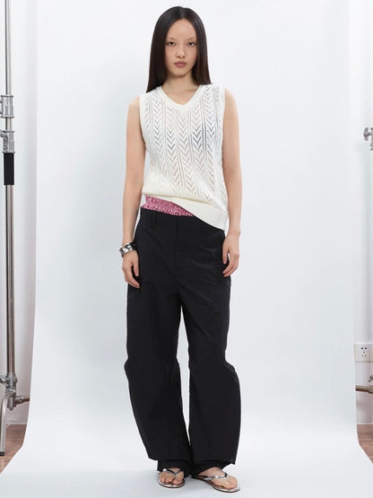 CRINKLE BALLOON PANTS