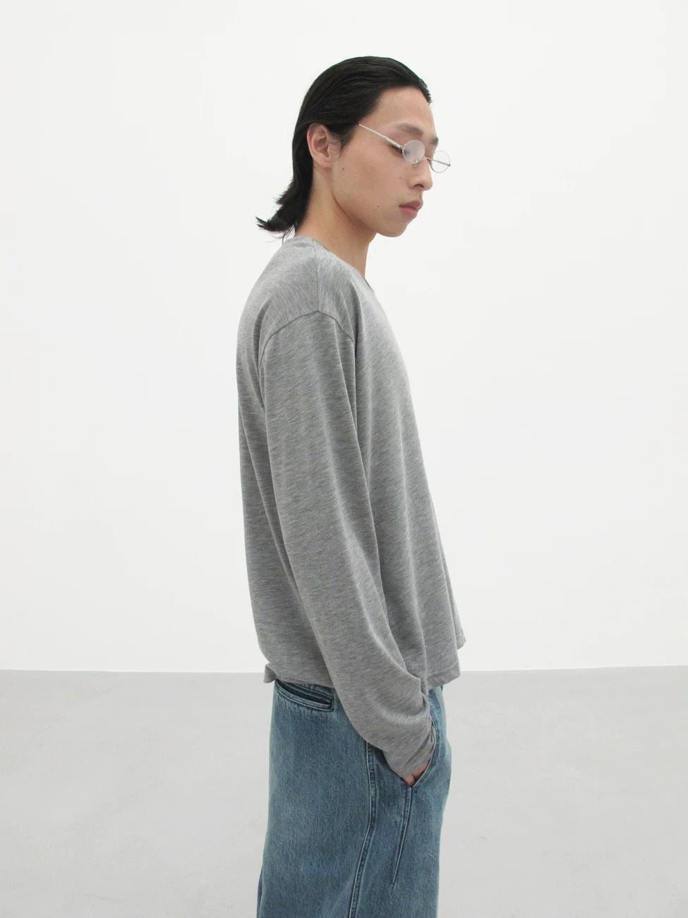 LINEN COZY BOXY TEE