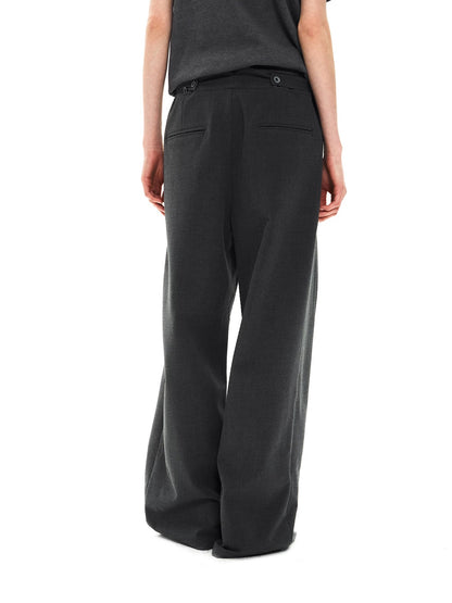 STRAIGHT LEG SUIT PANTS