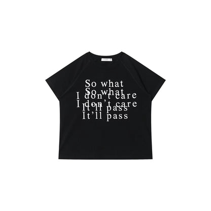SO WHAT TEE