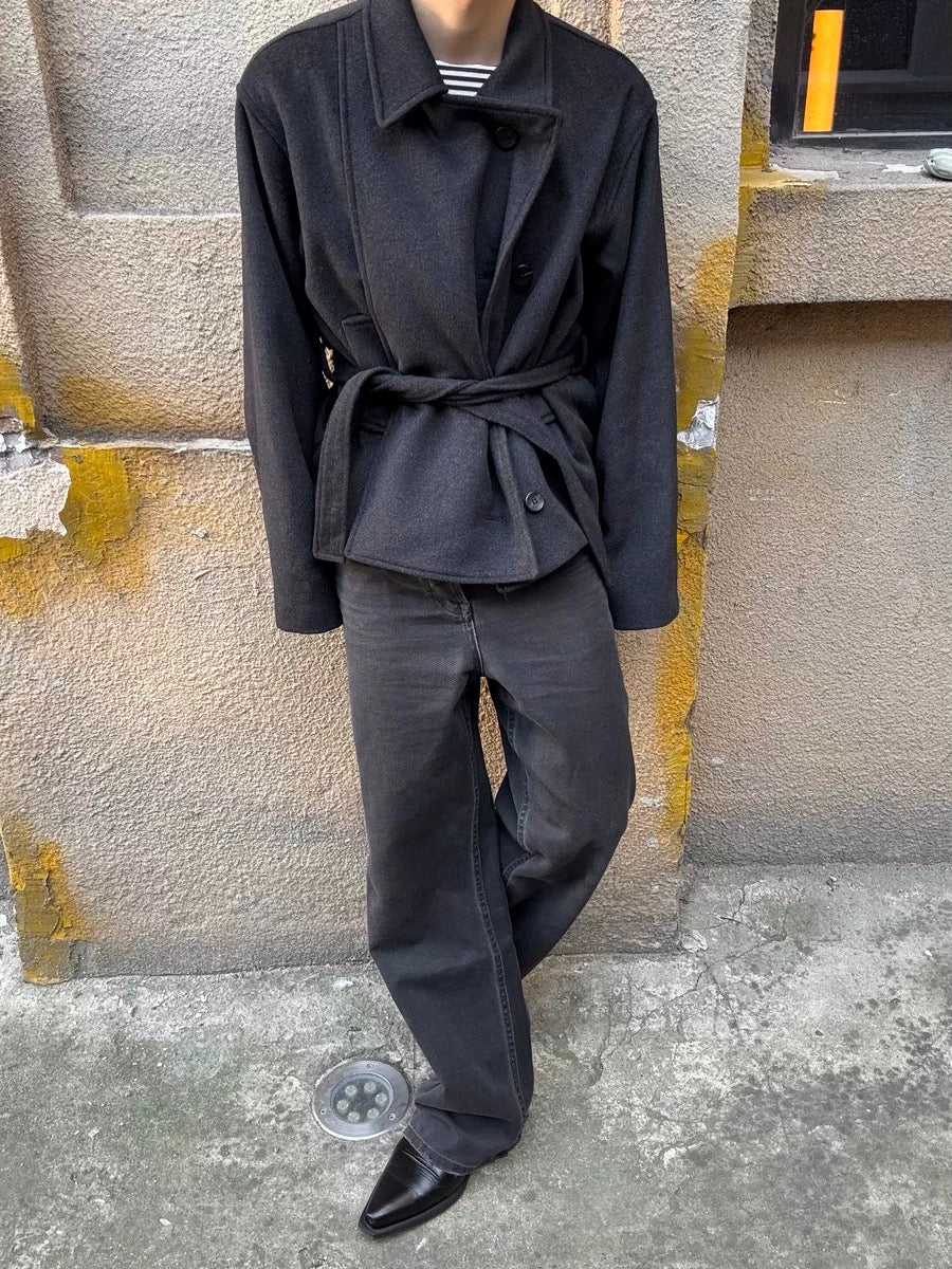 DOUBLE-FACED WOOL JACKET