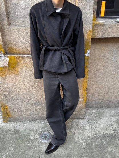 DOUBLE-FACED WOOL JACKET