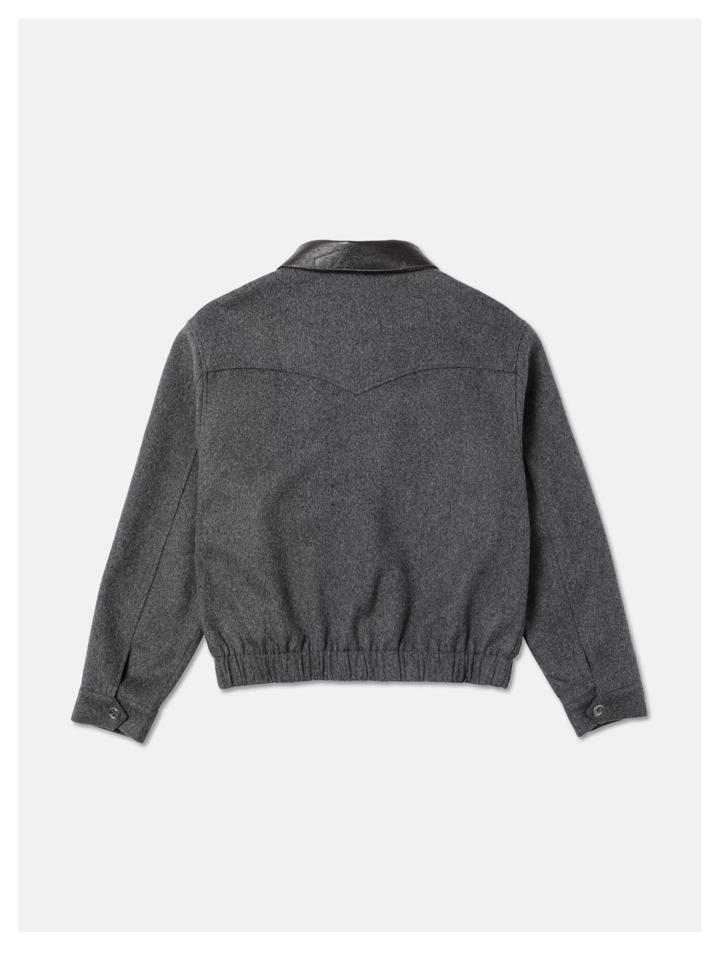 WOOL TWEED PATCHWORK JACKET