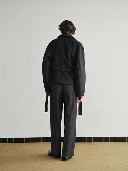 DOUBLE-FACED WOOL JACKET