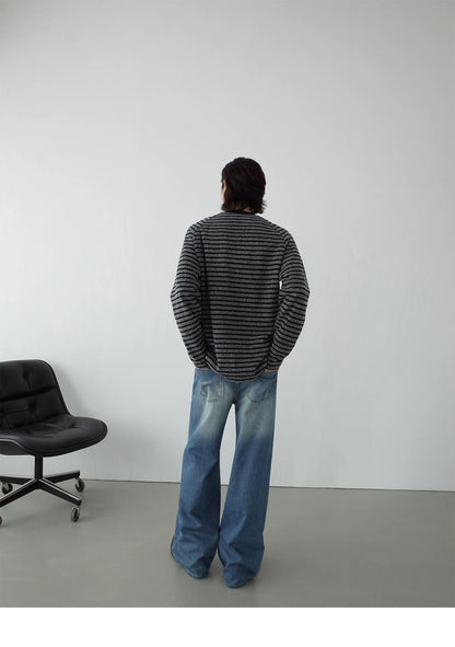 VINTAGE STRIPED RELAXED T-SHIRT