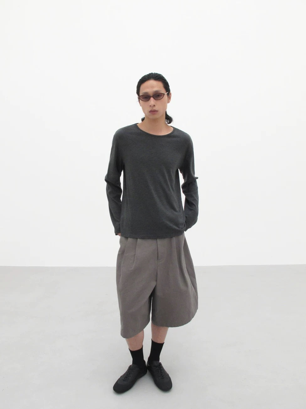 LINEN COZY BOXY TEE