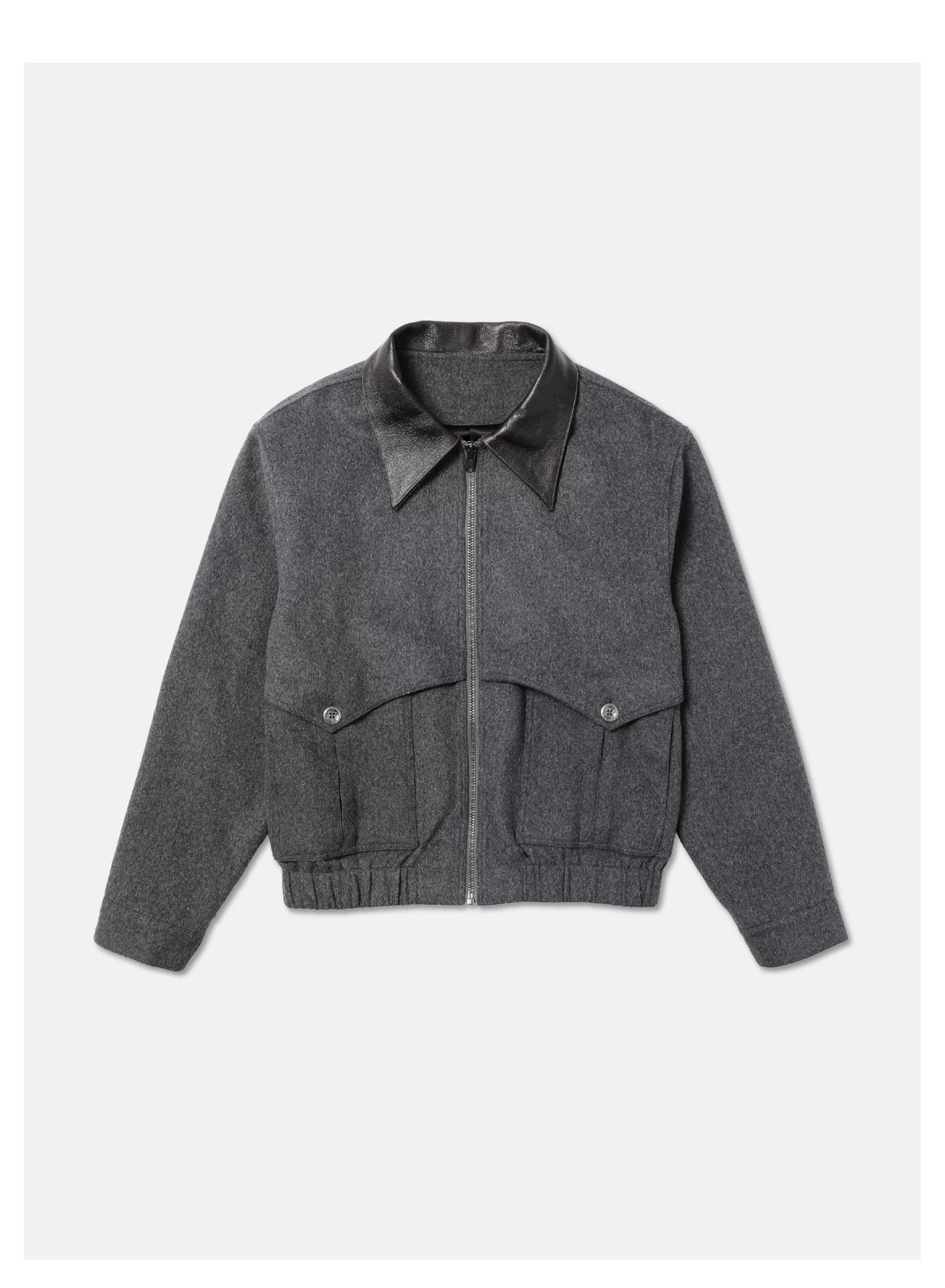 WOOL TWEED PATCHWORK JACKET