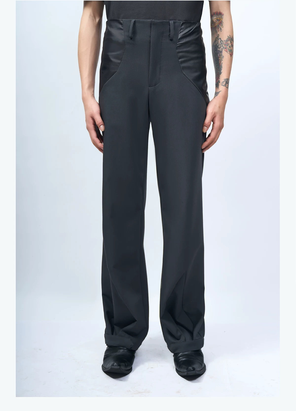 PATCHWORK ADJUSTABLE PANTS