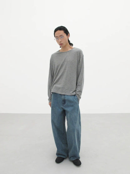 LINEN COZY BOXY TEE