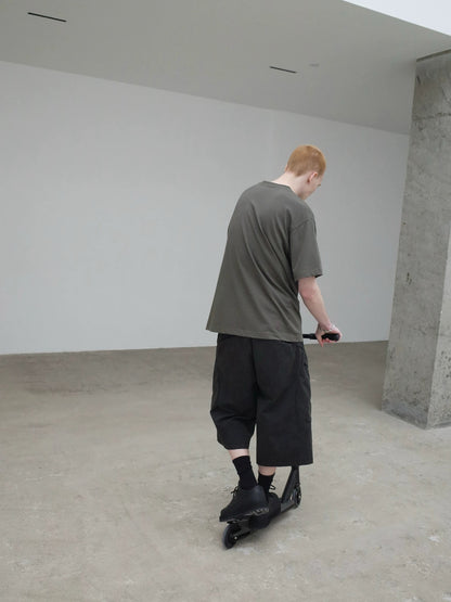 DECONSTRUCTED WORK SHORTS
