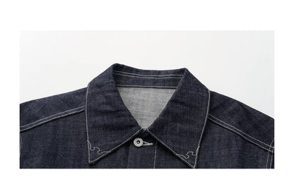 EMBROIDERED COW JACKET