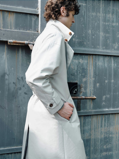 ADJUSTABLE BELT TRENCH COAT