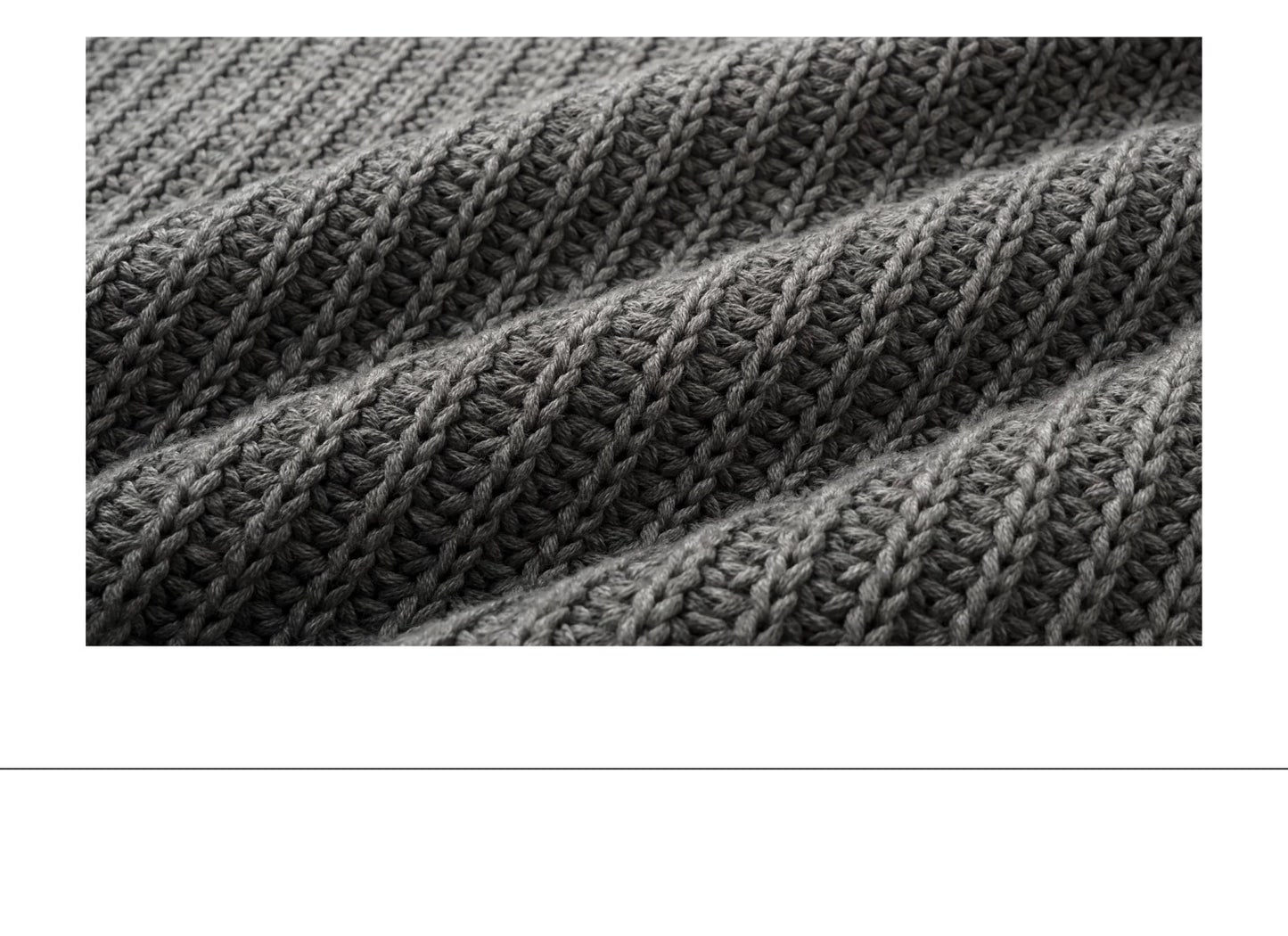 GRADIENT AGED KNIT SWEATER