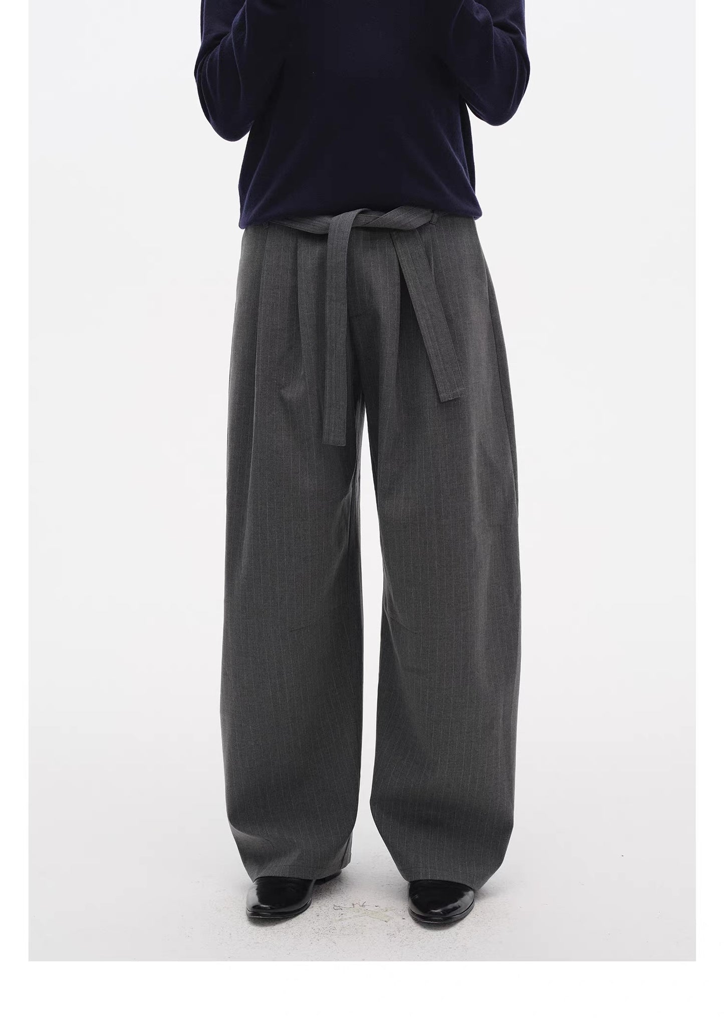 CASUAL DRAPE SUIT PANTS