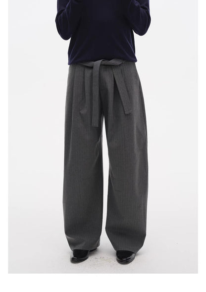 CASUAL DRAPE SUIT PANTS