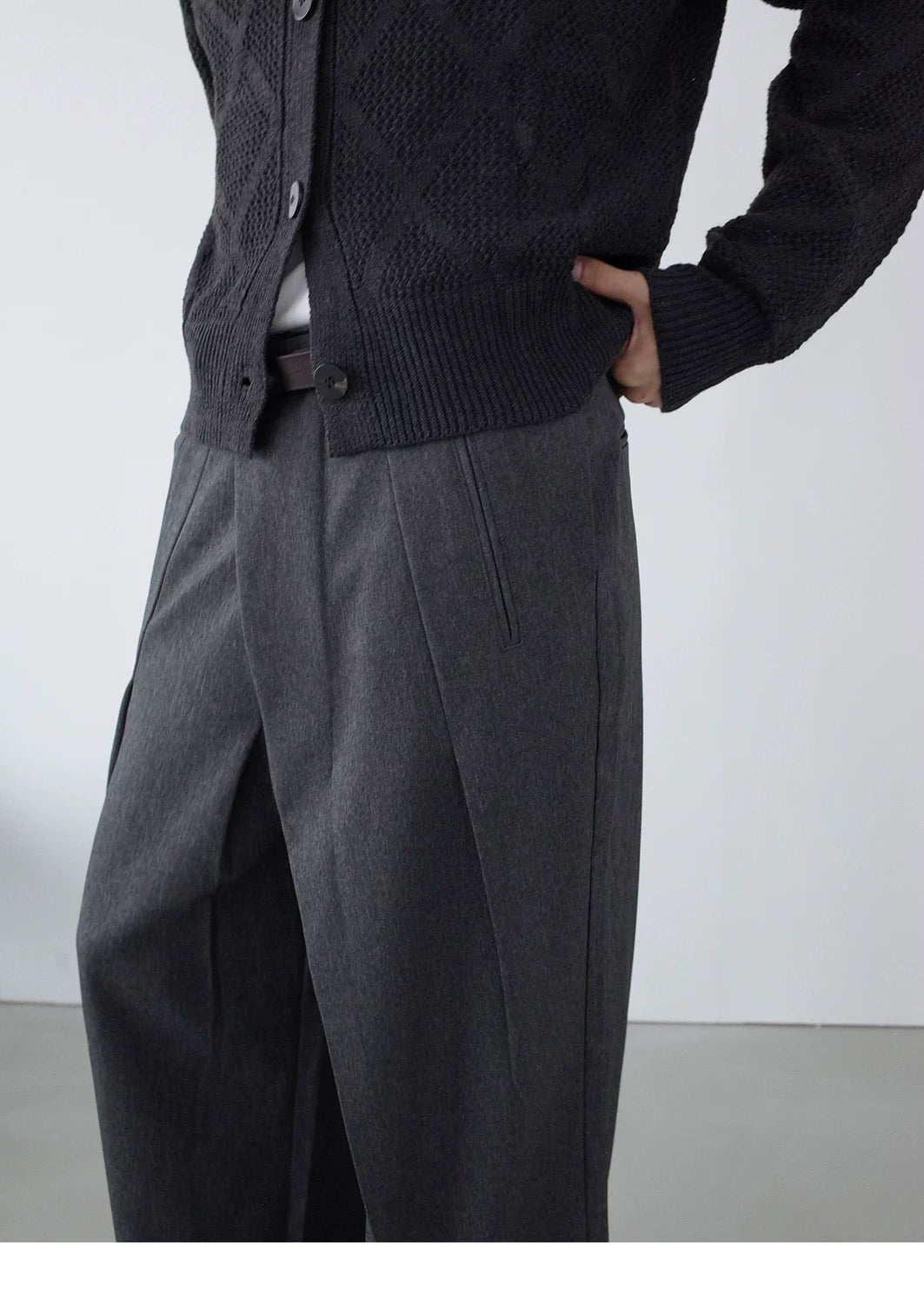 VINTAGE PLEATED WESTERN PANTS