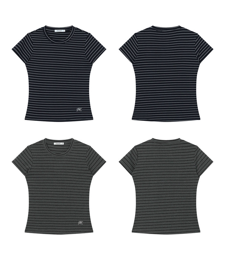 STRIPE SLIM TEE