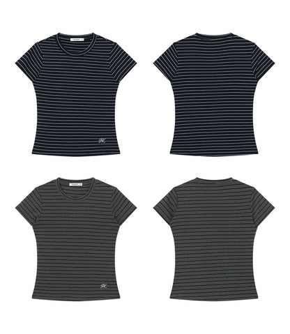 STRIPE SLIM TEE