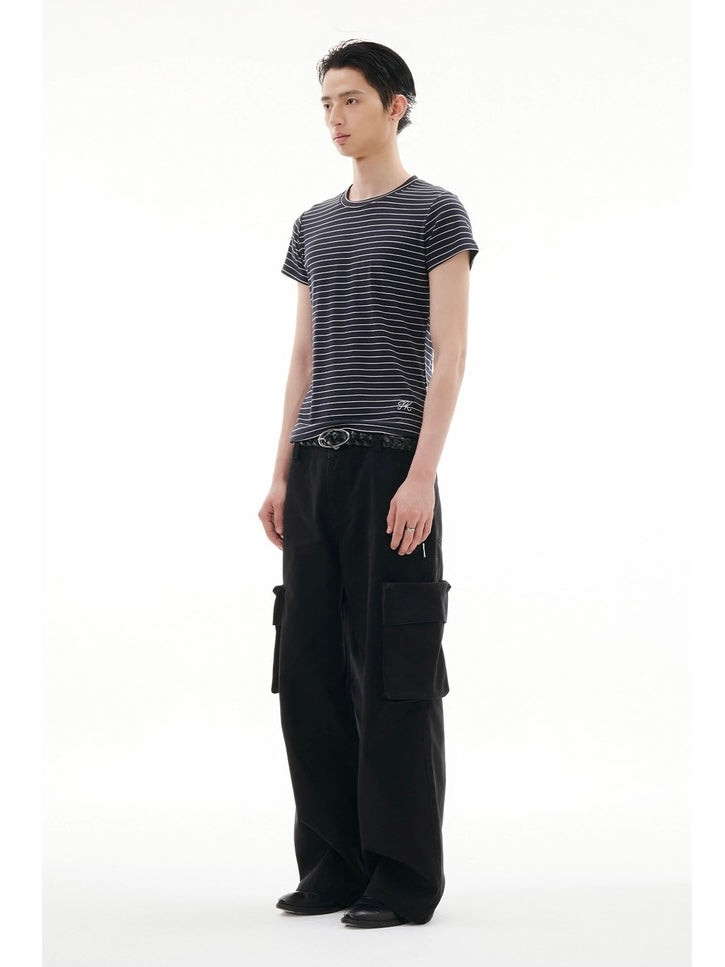 STRIPE SLIM TEE