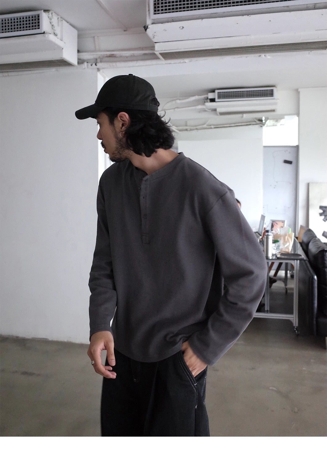 RETRO HEAVYWEIGHT LONG SLEEVE T-SHIRT