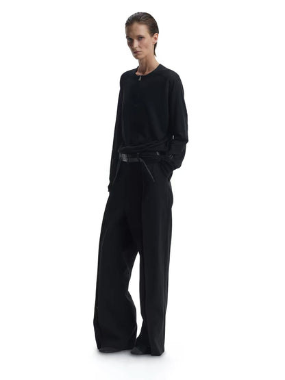 LIGHTWEIGHT WOOL-BLEND LONG SLEEVE