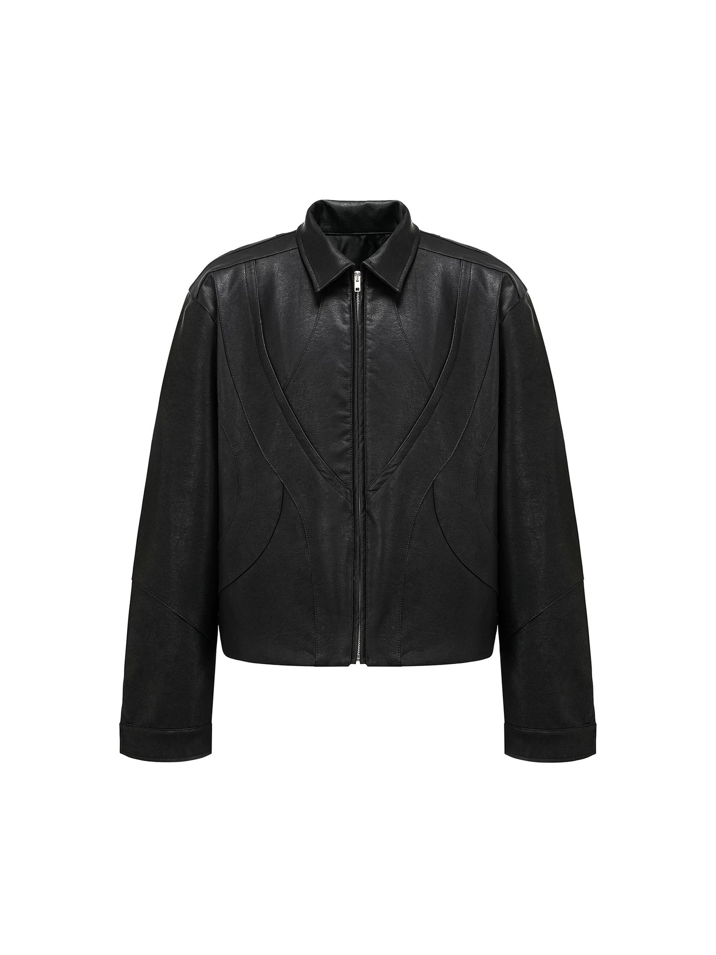 3D MACHETE LEATHER JACKET