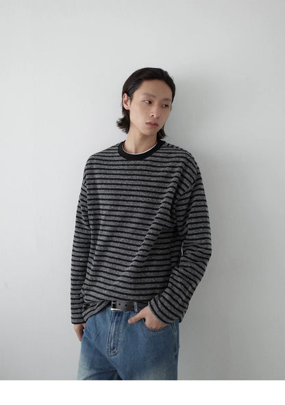 VINTAGE STRIPED RELAXED T-SHIRT