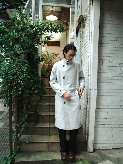 ADJUSTABLE BELT TRENCH COAT