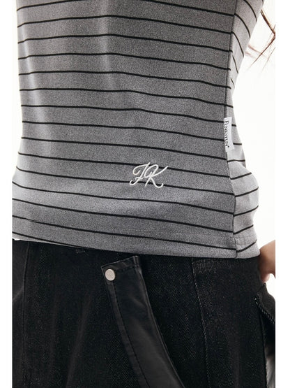 STRIPE SLIM TEE