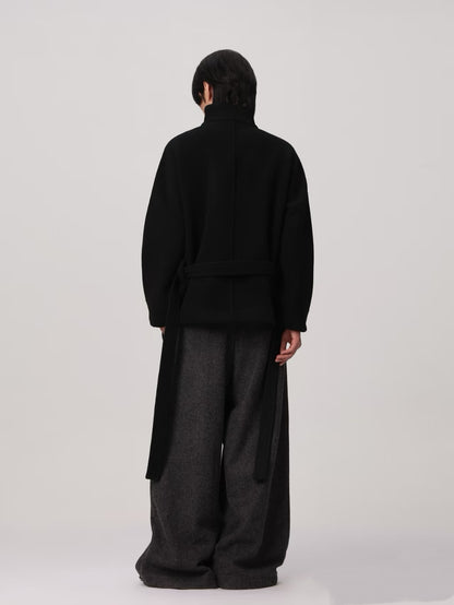 PURE WOOL FALL JACKET